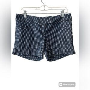 COPY - Outback Red Navy with White Polka Dots Shorts Size 6 Women
